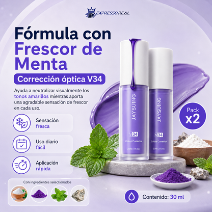 Corrector Dental V34 para Sonrisa Más Blanca
