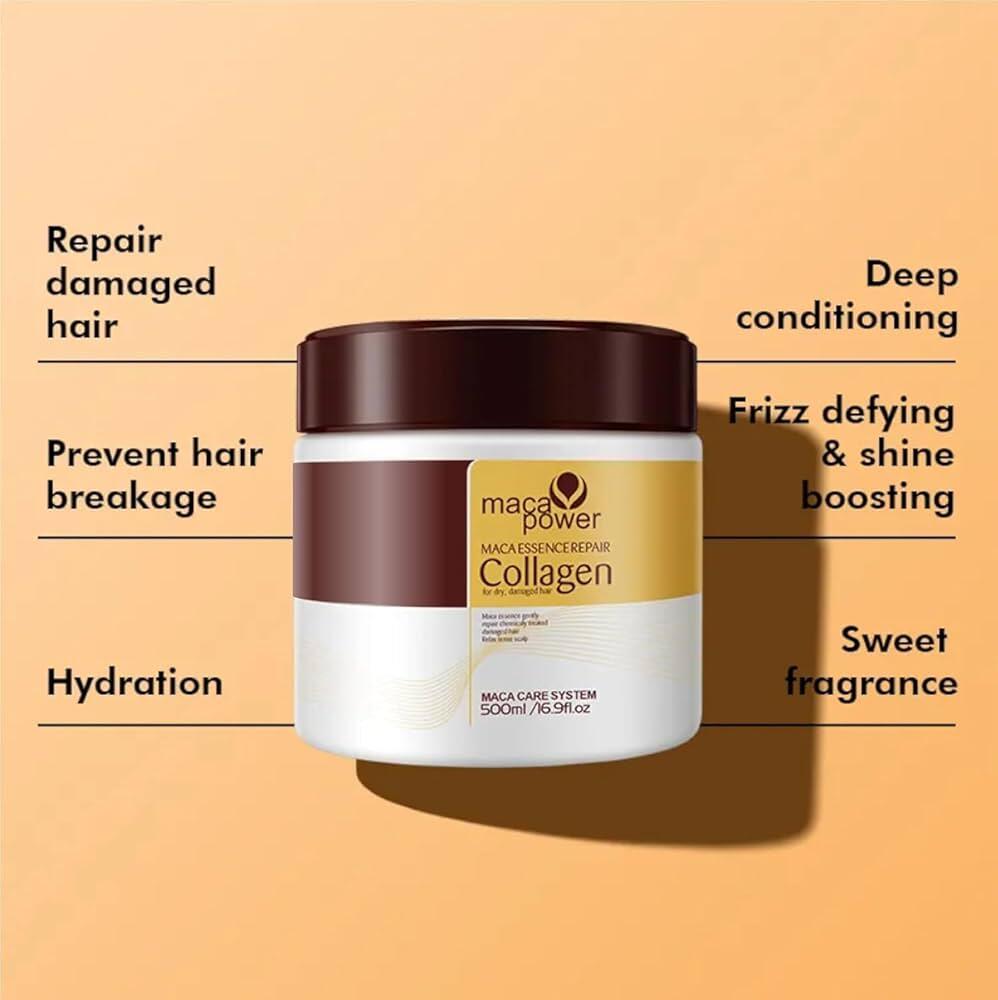 Mascarilla Capilar Reparación Macapower 500ml