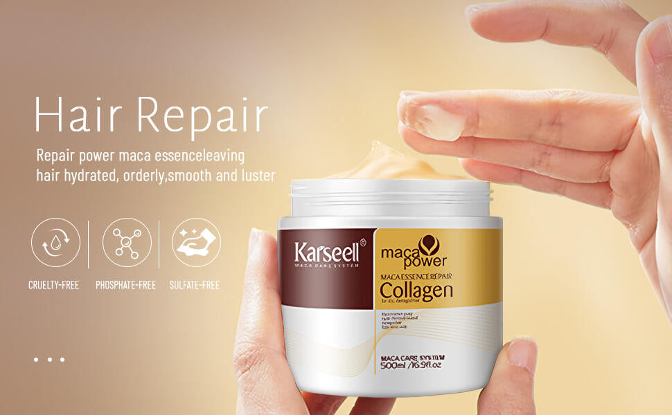 Mascarilla Capilar Reparación Macapower 500ml